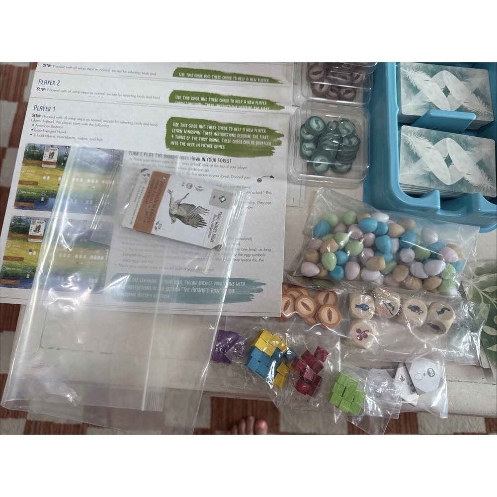 Wingspan 2nd Edition Stonemaier Games Board Game Complete - Picture 3 of 8